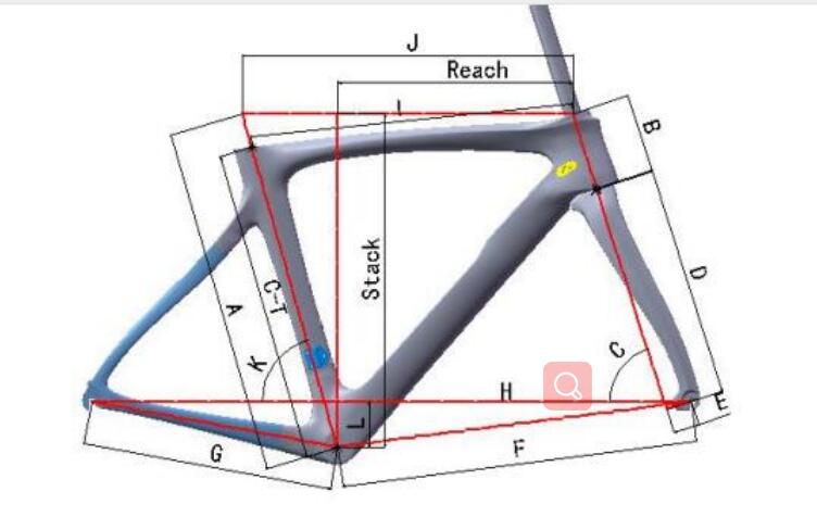 Pinarello DogMa F10 Carbon Road Bike Frame 169 Asteriod