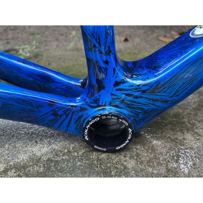 Colnago V3RS Carbon Frame Road Bicycle Blue Ice Crack-Colnago V3RS V-Brake & Disc Brake