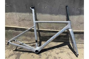 Bicicletta da strada Colnago V3RS con telaio in carbonio Silvery Ice Crack