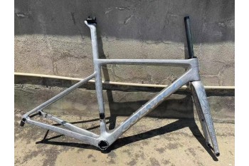 Colnago V3RS Carbon Frame Road Cykel Silvery Ice Crack