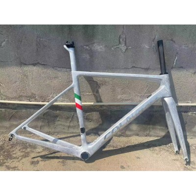 Colnago V3RS Carbon Frame Road Bicycle Silvery Ice Crack-Colnago V3RS V-Brake & Disc Brake