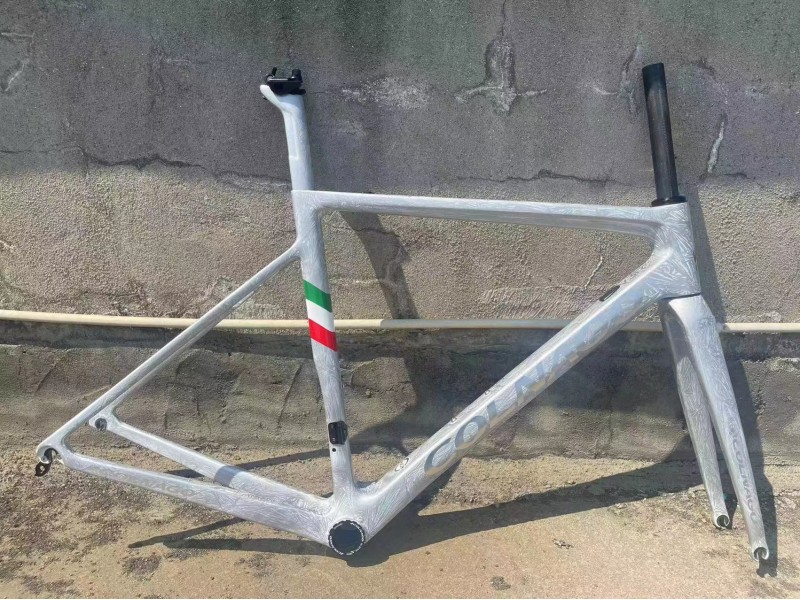Colnago V3RS шосеен велосипед с карбонова рамка Silvery Ice Crack