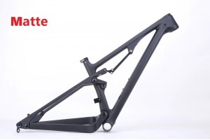 Quadro de carbono MTB de suspensão total