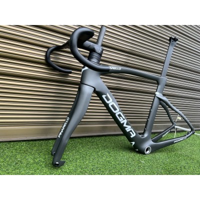 Pinarello DogMa F Carbon Road Bicycle Frame Rim Brake Silvery-ピナレロ フレーム