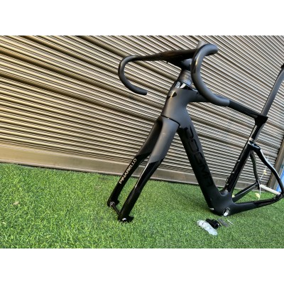 Pinarello DogMa F Disc Brake Carbon Road Bike Frame Full Black-Dogma F  V-Brake