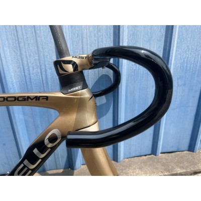 Pinarello DogMa F Carbon Road Bicycle Frame Rim Brake Black and Gold-Rám Pinarello