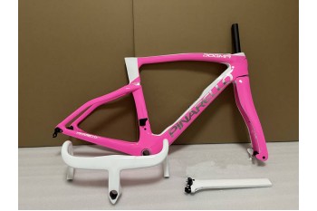 Pinarello DogMa F Rama roweru szosowego z włókna węglowego Hamulec tarczowy różowy