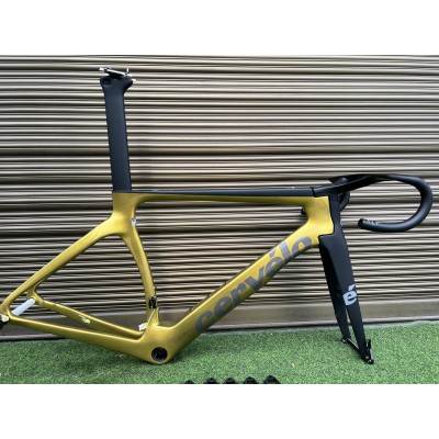 Cervelo New S5 Carbon Road Bicycle Frame Golden-Cervelo New S5