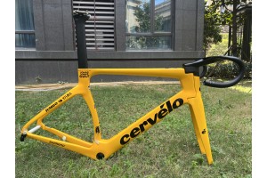 Telaio per bicicletta da strada Cervelo New S5 in fibra di carbonio Jumbo Visma