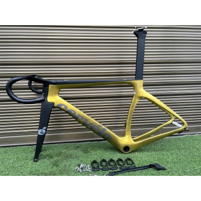 Cervelo New S5 Carbon Road Bicycle Frame Golden-Cervelo New S5