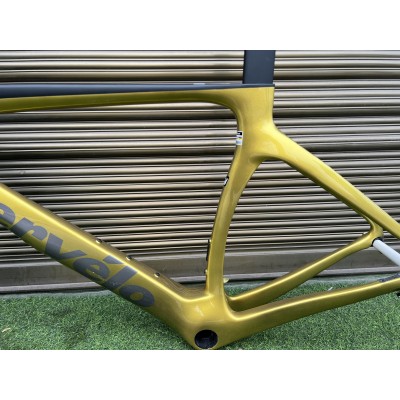 Cervelo New S5 Carbon Road Bicycle Frame Golden-Cervelo New S5