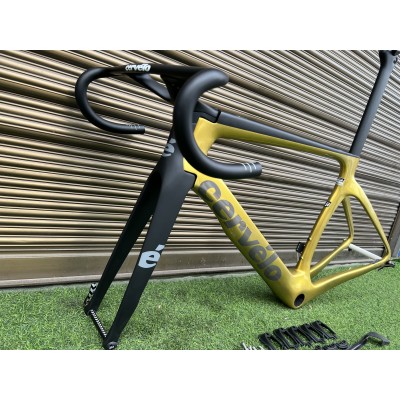 Cervelo New S5 Carbon Road Bicycle Frame Golden-Cervelo New S5