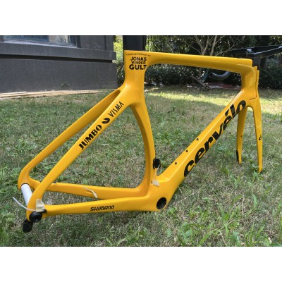 Cervelo New S5 Carbon Road Bicycle Frame Golden-Cervelo New S5