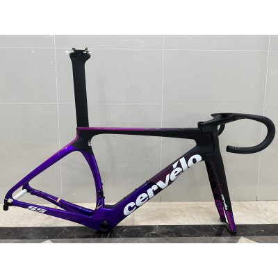 Cervelo New S5 Carbon Fiber Road Bicycle Frame Violet-Cervelo New S5