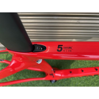 Cervelo New S5 Carbon Road Bicycle Frame Red-Cervelo New S5