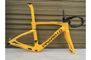 Pinarello DogMa F Disc Brake Carbon Road Bike Frame Yellow