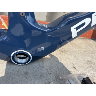 Pinarello DogMa F Disc Brake Carbon Road Bike Frame Blue With Red-Dogma F Disc Brake