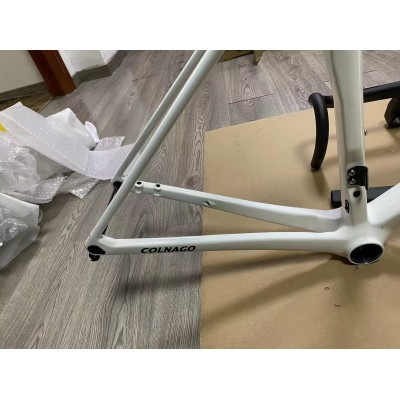Colnago C68 Carbon Road Bicycle Frame Blue with White-Colnago V3RS V-Brake & Disc Brake