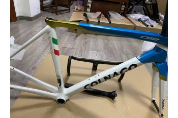 Colnago C68 Carbon Road Bicycle Frame Blue with White
