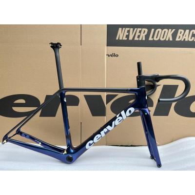 Cevelo New S5 Carbon Road Bicycle Frame Blue-Cervelo New S5