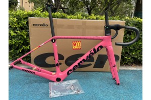 Quadro de bicicleta de estrada de fibra de carbono Cervelo R5 Primoz