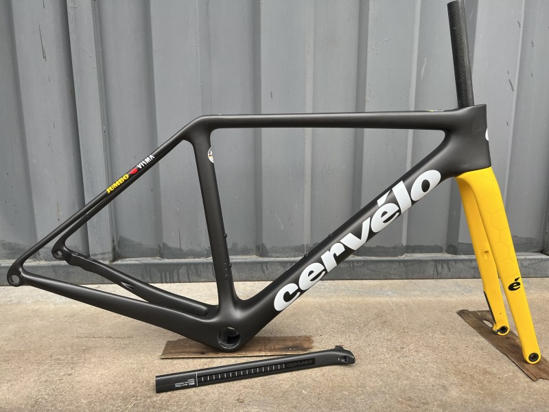 Cervelo R5 カーボンファイバー ロード自転車フレーム ブラック