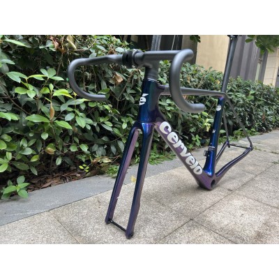 Cevelo New S5 Carbon Road Bicycle Frame Blue-Cervelo New S5