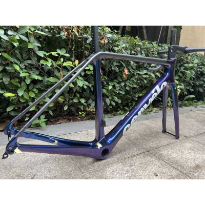 Cevelo New S5 Carbon Road Bicycle Frame Blue-Cervelo New S5