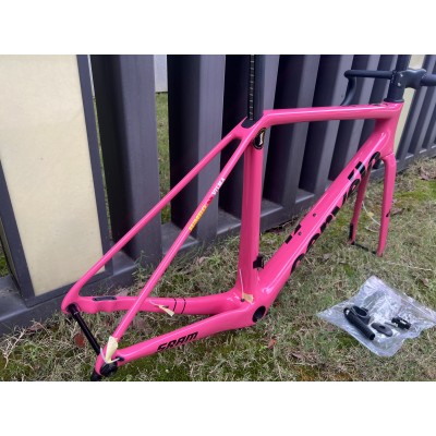 Cervelo R5 Carbon Fiber Road Bicycle Frame Pink-Cervelo R5