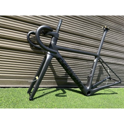 Cervelo R5 Carbon Fiber Road Bicycle Frame Black Stickers-Cervelo R5