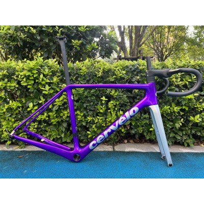 Cervelo R5 Carbon Fiber Road Bicycle Frame Purple-Cervelo R5