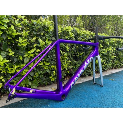 Cervelo R5 Carbon Fiber Road Bicycle Frame Purple-Cervelo R5