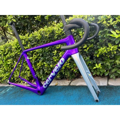 Cervelo R5 Carbon Fiber Road Bicycle Frame Purple-Cervelo R5