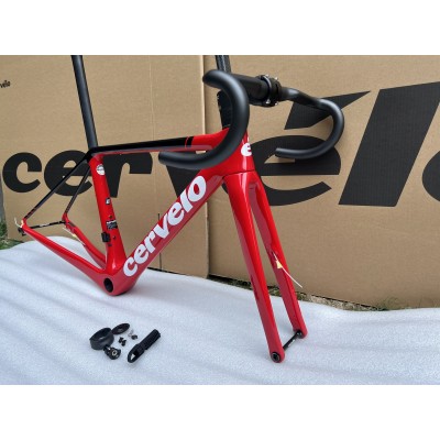 Cervelo R5 Carbon Fiber Road Bicycle Frame Red-Cervelo R5
