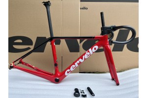 Cervelo R5 カーボンファイバー ロード自転車フレーム ブラックとカメレオン