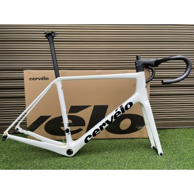 Cervelo R5 Carbon Fiber Road Bicycle Frame White-Cervelo R5