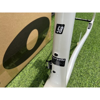Cervelo R5 Carbon Fiber Road Bicycle Frame White-Cervelo R5