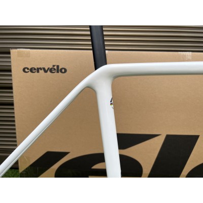 Cervelo R5 Carbon Fiber Road Bicycle Frame White-Cervelo R5