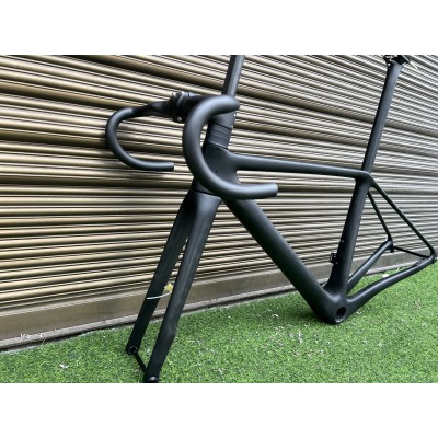 Cervelo R5 Carbon Fiber Road Bicycle Frame Without Stickers Bare Carbon Coating-Cervelo R5