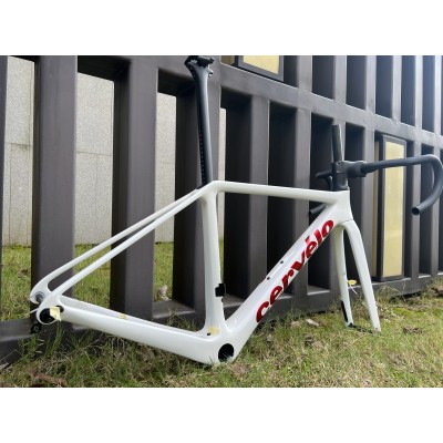 Cervelo R5 Carbon Fiber Road Bicycle Frame White-Cervelo R5