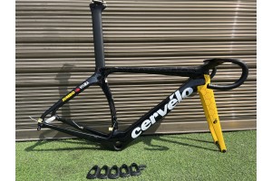 Cervelo uus S5 süsinikust maanteejalgrattaraam must