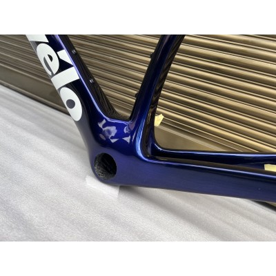 Cervelo New S5 Carbon Road Bicycle Frame Blue With White-Cervelo New S5