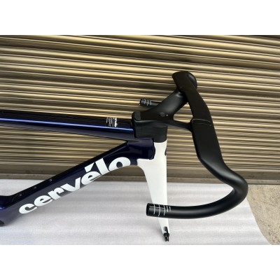 Cervelo New S5 Carbon Road Bicycle Frame Blue With White-Cervelo New S5