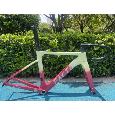 FACTOR OSTRO Carbon Road Bike Frame Red Yellow-FACTOR OSTRO