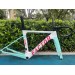 FACTOR OSTRO Carbon Road Bike Frame Mint Green and Whiteimage