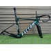 Cadre de vélo de route en carbone FACTOR OSTRO vert foncé et noirimage
