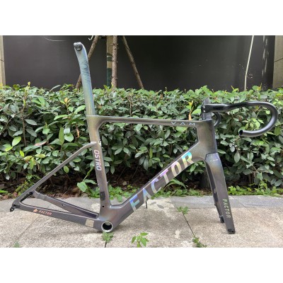 FACTOR OSTRO Carbon Road Bike Frame Blue and Black-ФАКТОР ОСТРО