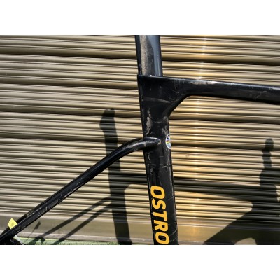 FACTOR OSTRO Carbon Road Bike Frame Yellow Stickers-FACTOR OSTRO