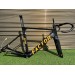 FACTOR OSTRO Cadre de vélo de route en carbone Autocollants jaunesimage