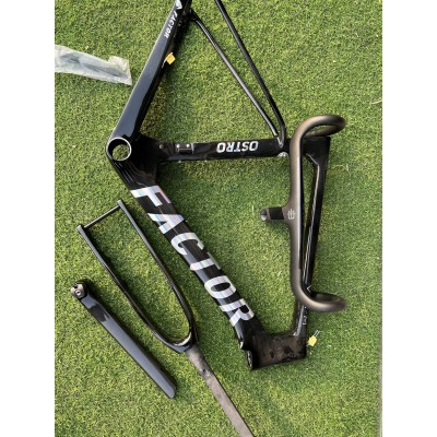 FACTOR OSTRO Carbon Road Bike Frame Black-FACTOR O2